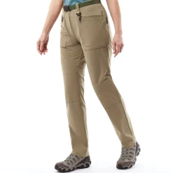 Women'S Stretch Bags Trousers Stone