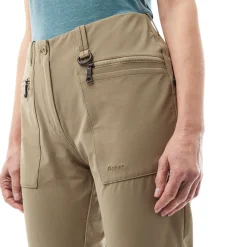 Women'S Stretch Bags Trousers Stone