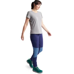 Women'S Vela Hiking Trousers Eclipse Blue/Heather Blue