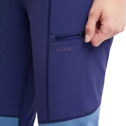 Women'S Vela Hiking Trousers Eclipse Blue/Heather Blue