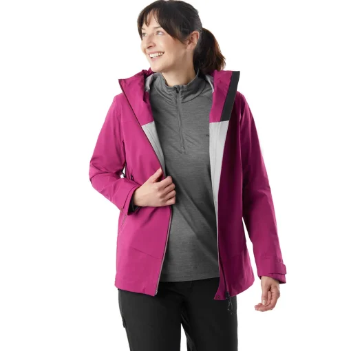Women'S Ventus Waterproof Jacket Raspberry Pink