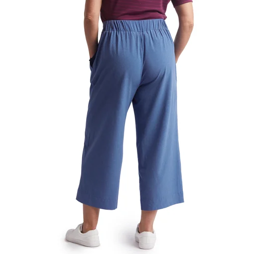 Women'S Voyager Capris Trousers Heather Blue