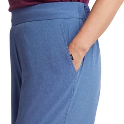 Women'S Voyager Capris Trousers Heather Blue