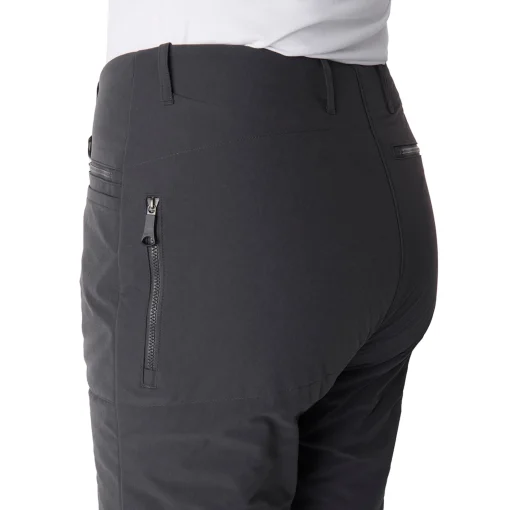 Women'S Winter Stretch Bags Trousers Carbon