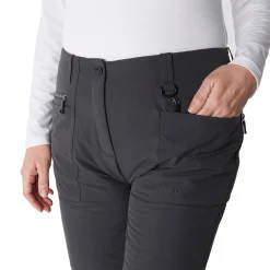 Women'S Winter Stretch Bags Trousers Carbon