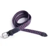 Women'S Woven Stretch Belt True Navy/Haze Purple